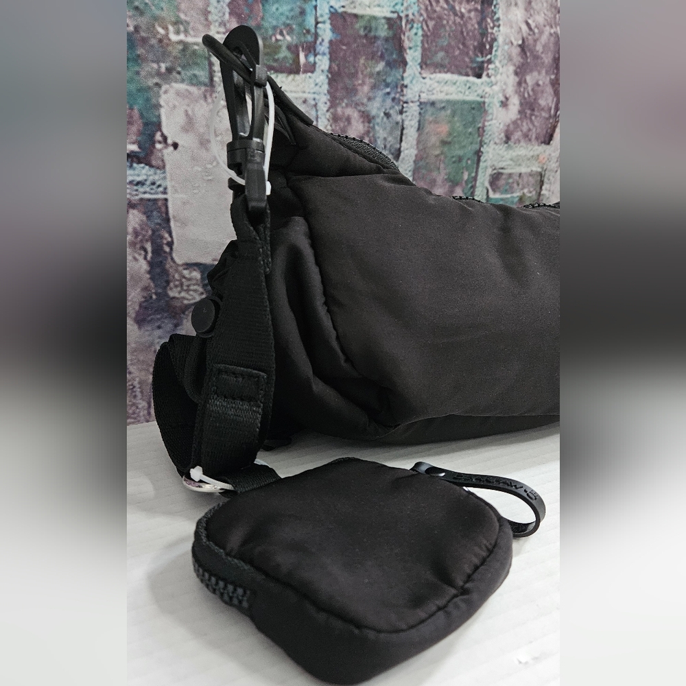 BearPaw Black Crossbody Bag W/ Coin Purse NWT - Picture 8 of 13